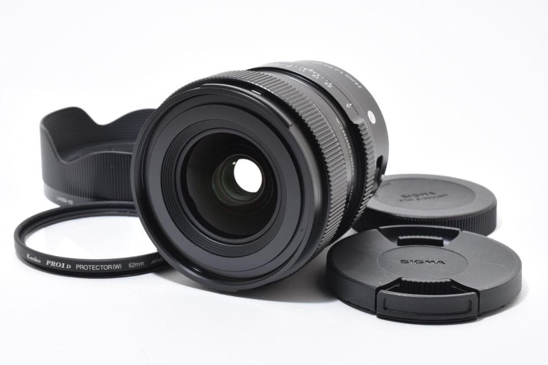 【美品】 SIGMA シグマ 24mm 2 DG DN SONY ソニー レンズ 24mm F2 DG DN | Contemporary / ソニー E マウント用: 交換レンズ