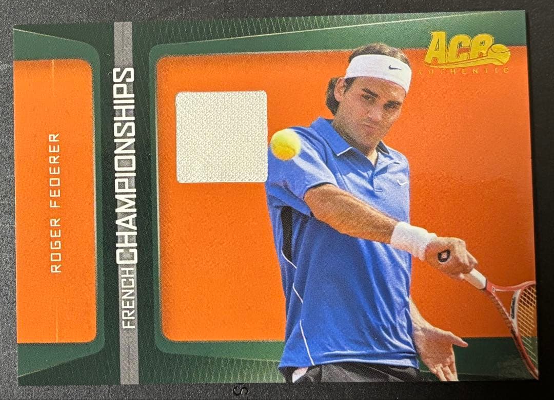 Ace ロジャー・フェデラー 実使用ジャージ トレーディングカード