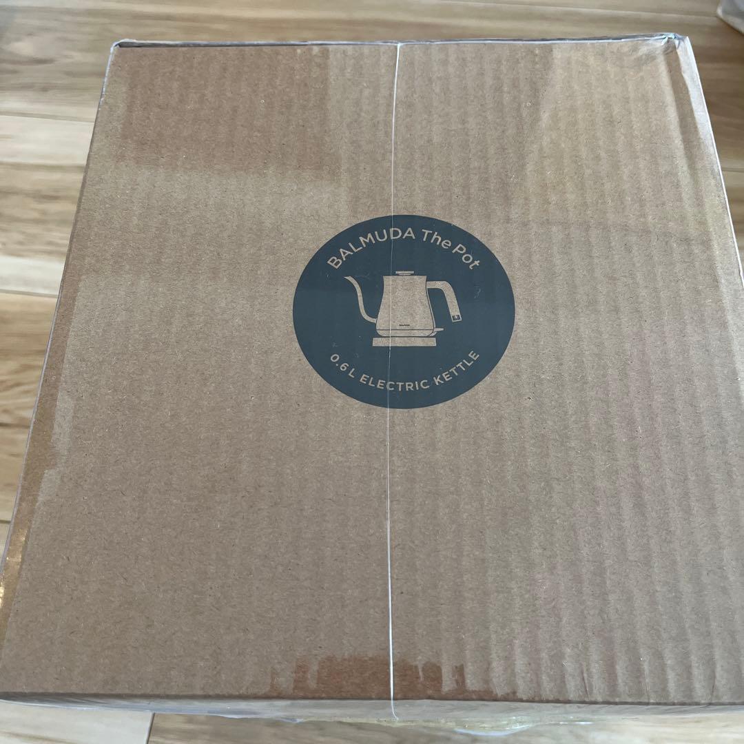 【新品未使用】BALMUDA The Pot 0.6L 電気ケトルKO7A-BK