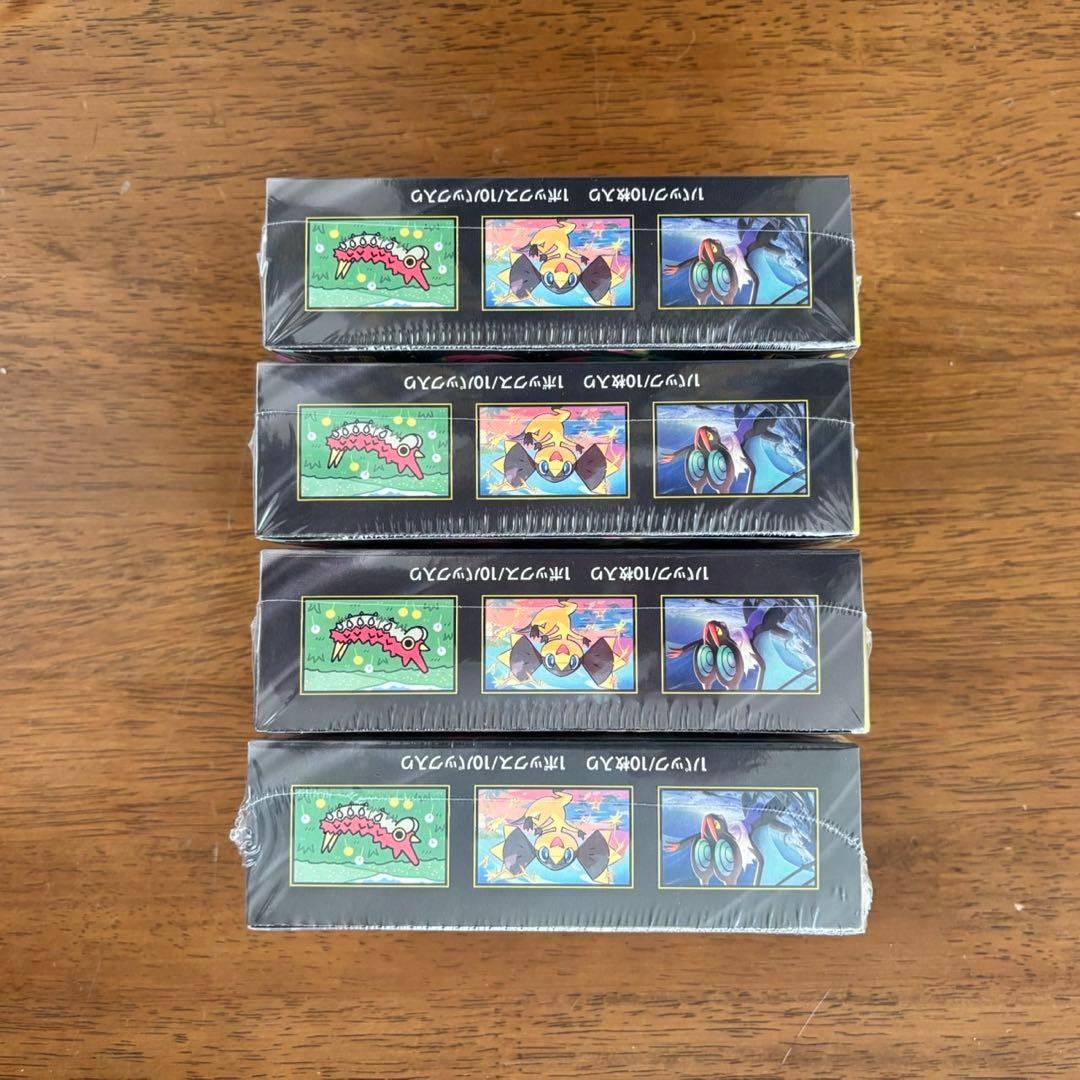 新品未開封シュリンク付 ポケモンカードゲーム MEGA ドリームex 4BOX