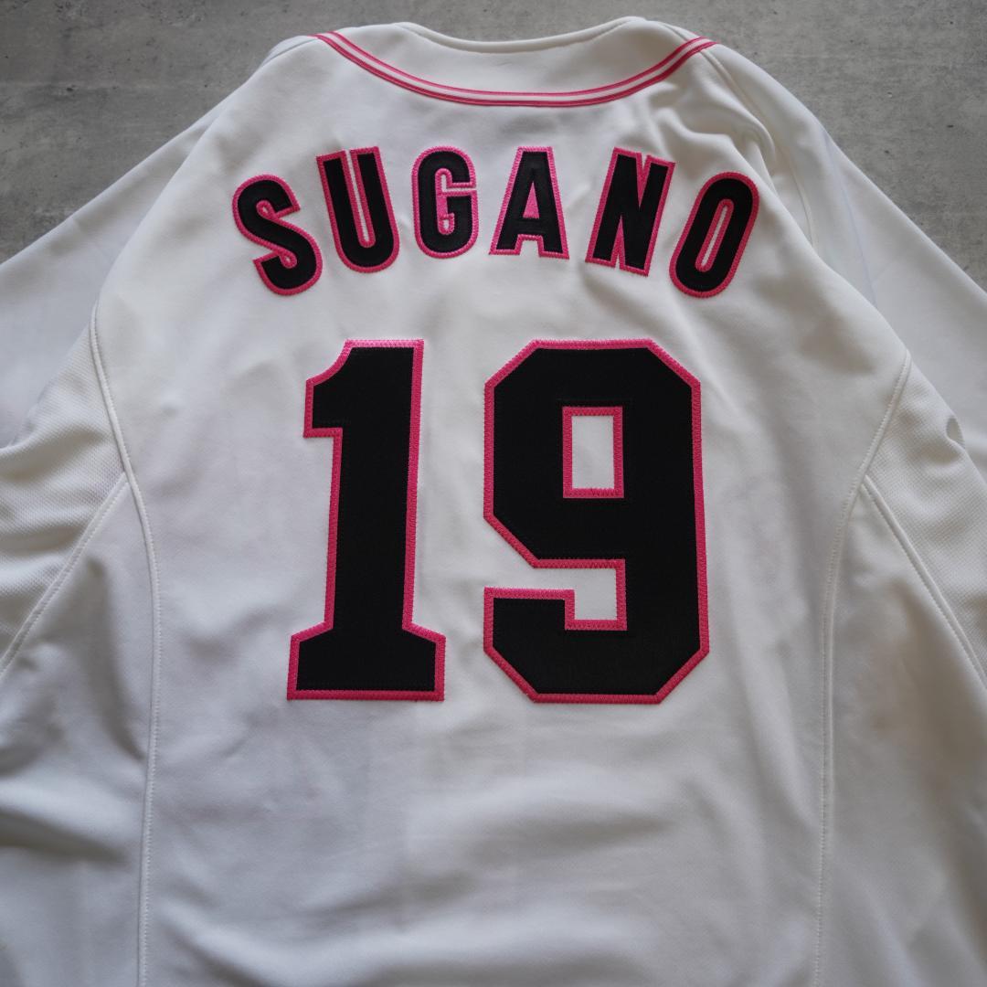 2013 adidas 読売ジャイアンツ 巨人 菅野智之 ピンクユニフォーム