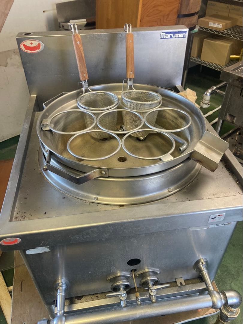 茹で麺機　マルゼン マルゼン（MARUZEN） MREK-045T 業務用 電気 ゆで麺機 麺茹で機 卓上