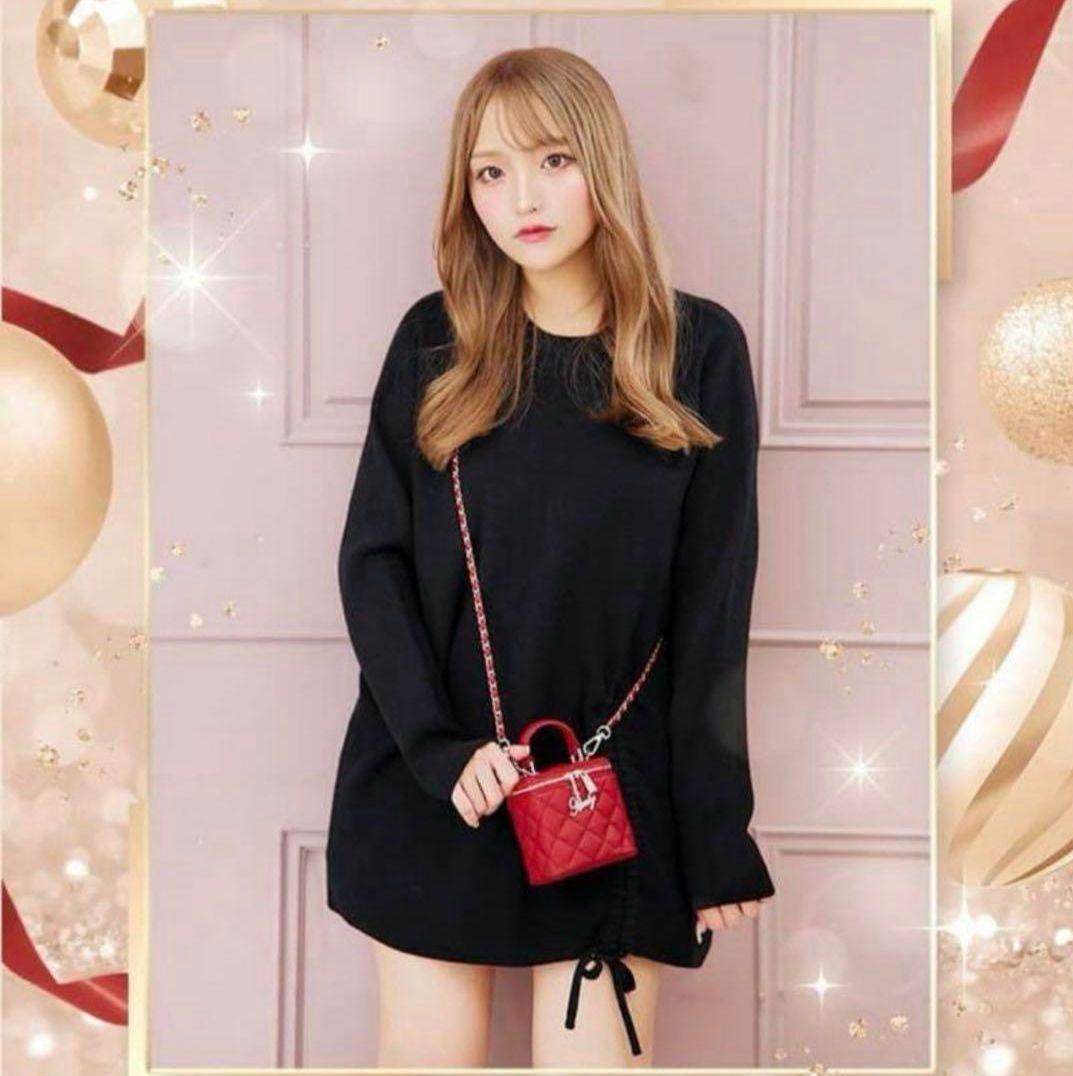 Rady キルティングミニバニティ ショルダーバッグ レッド - メルカリ