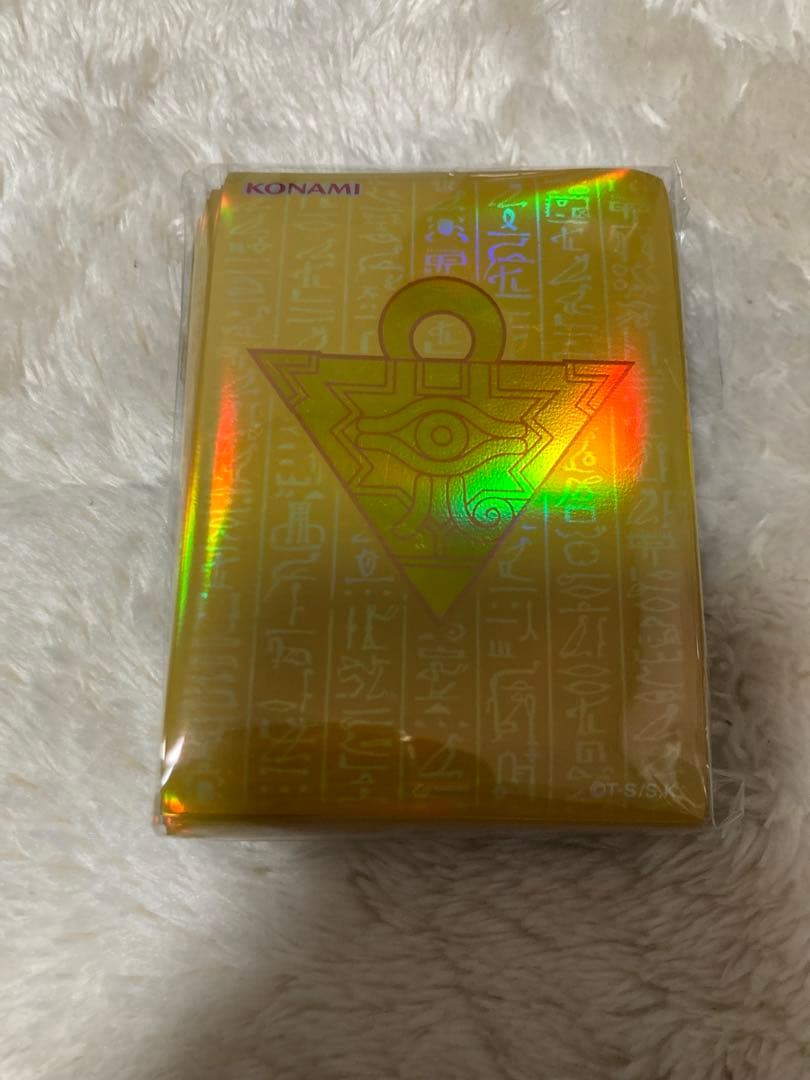遊戯王 千年パズル 金 未使用 スリーブ - メルカリ