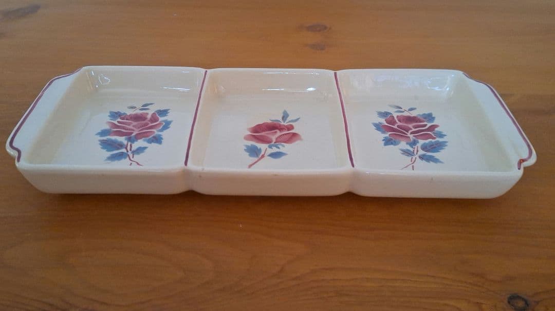 フランス製アンティークのオードブルプレート(サルグミンヌ) - メルカリ