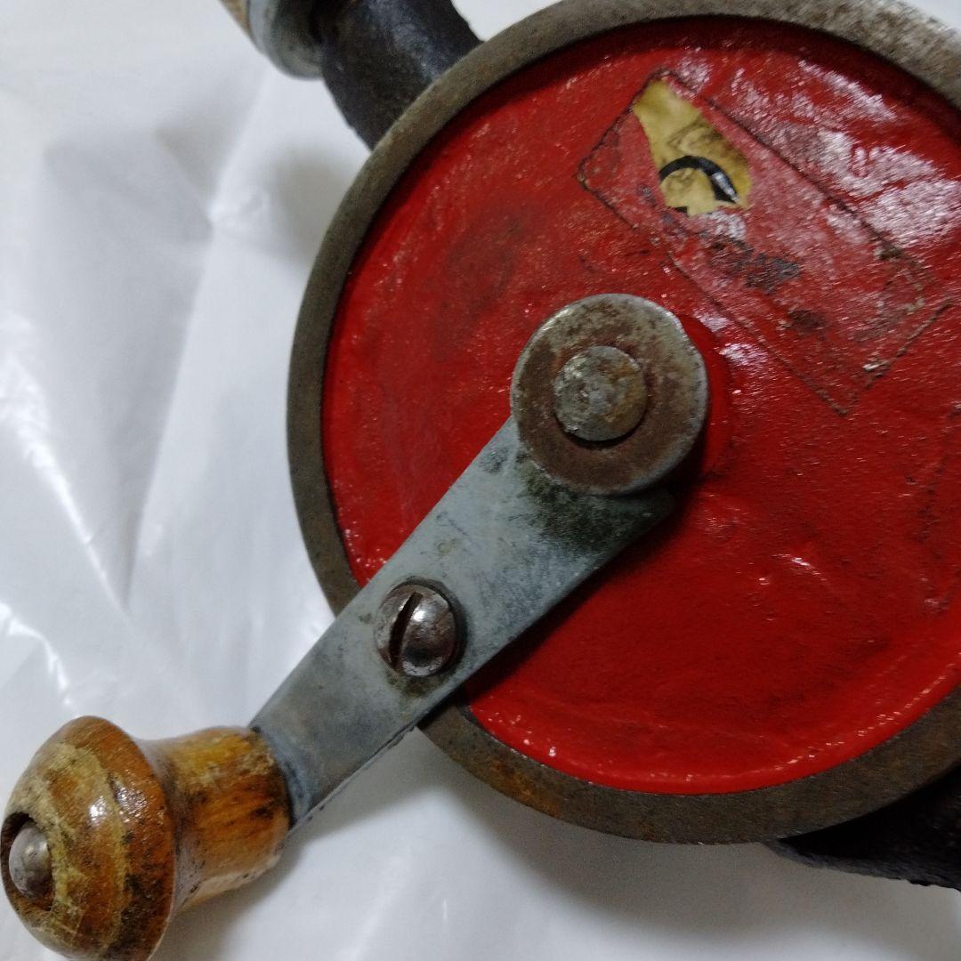 手回しドリル 昭和レトロ 60's-70'sアンティーク 実用可 グラインド