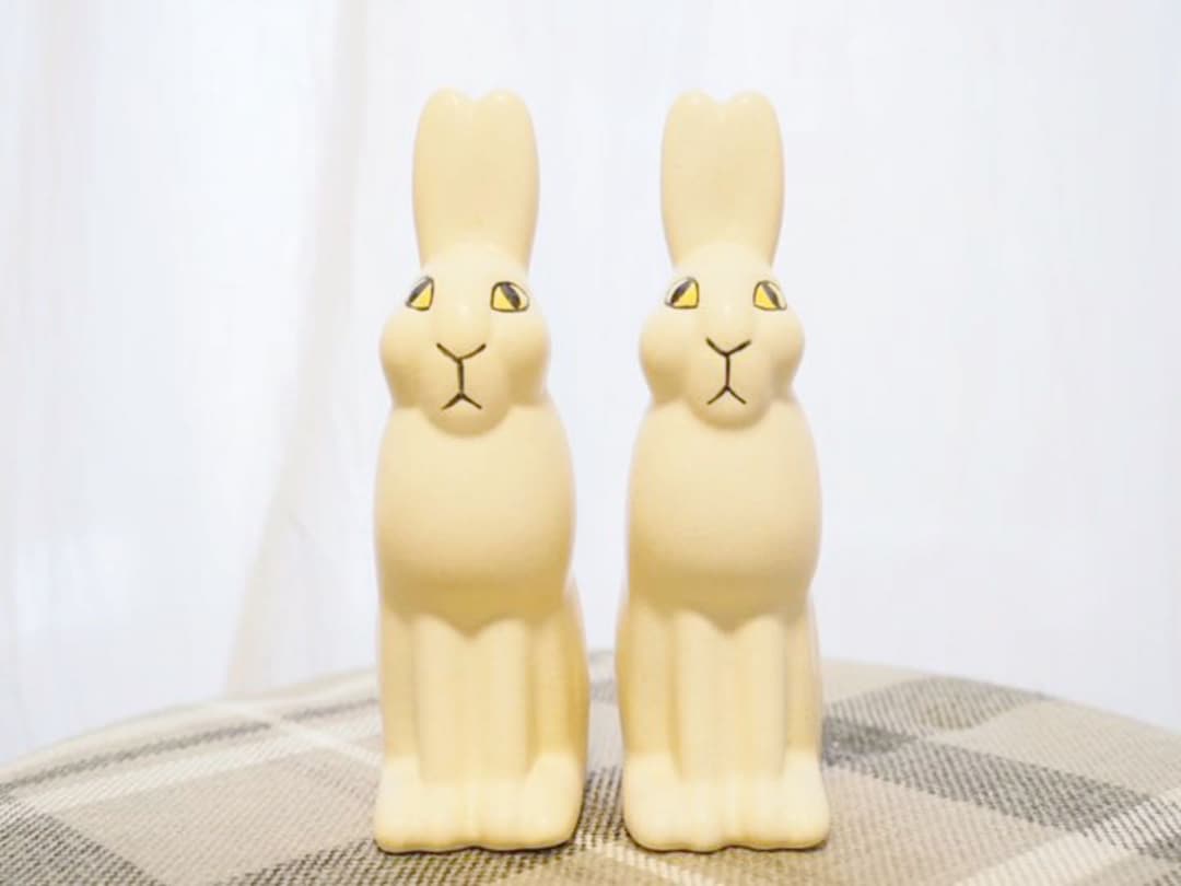 リサラーソン/うさぎ/白/2体セット 新商品】リサ・ラーソンのうさぎが完全国内生産により復刻。 | 株式