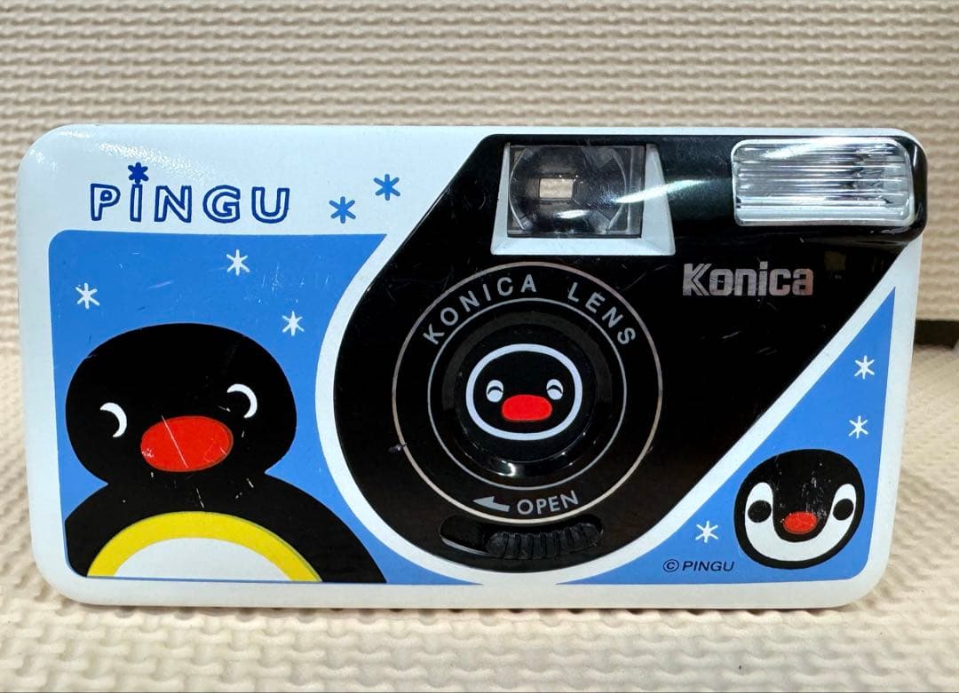 希少動作品 Konica K mini Pinguピングー フィルムカメラ - メルカリ