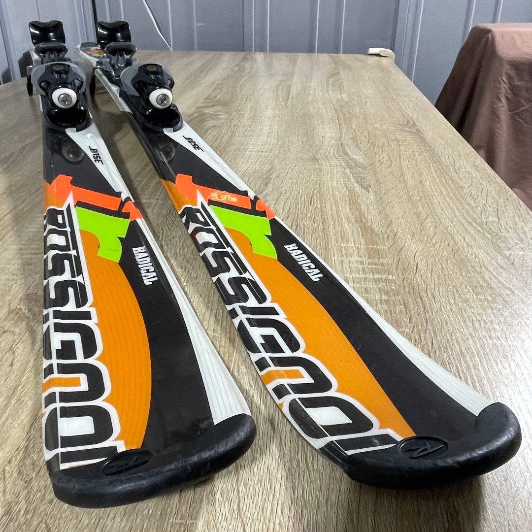 ROSSIGNOL150cm 25.5cm ストック105cm付きスキーセット