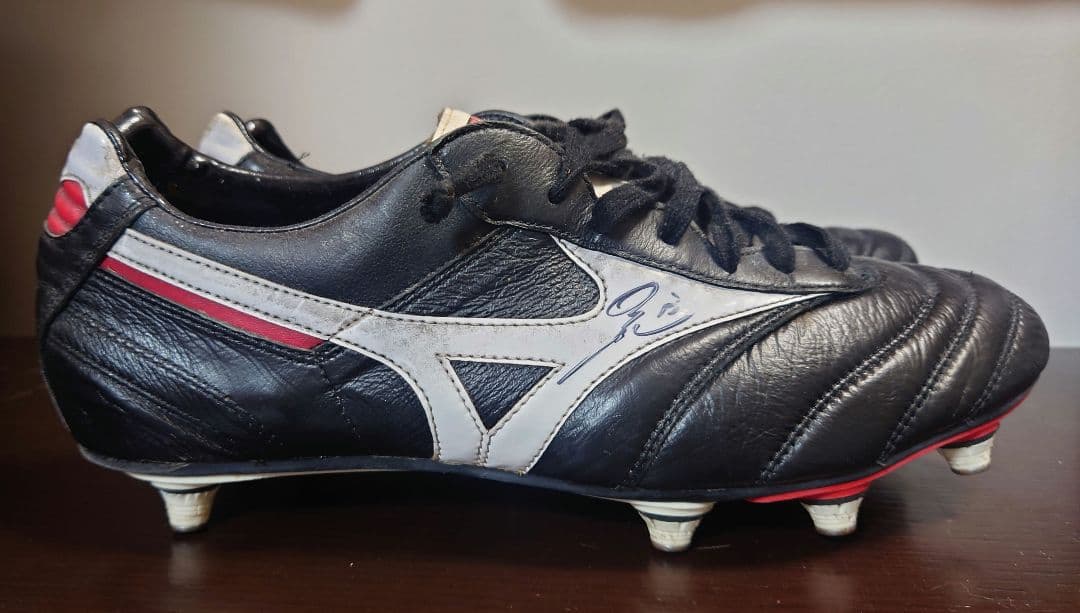 元日本代表 柳沢敦 実使用 サイン入 スパイク モレリア - メルカリ