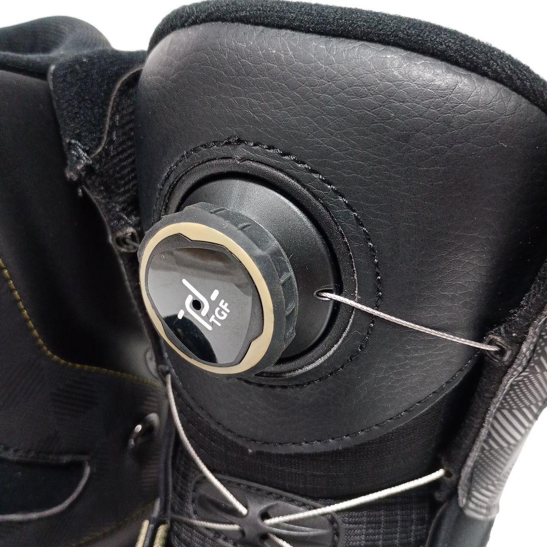 美品 22.0cm KISSMARK ダイヤル スノボブーツ　generous