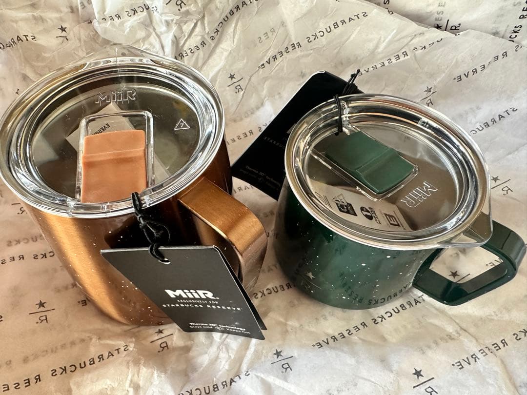 STARBUCKS シカゴリザーブロースタリー MiiRステンレスマグ2個セット