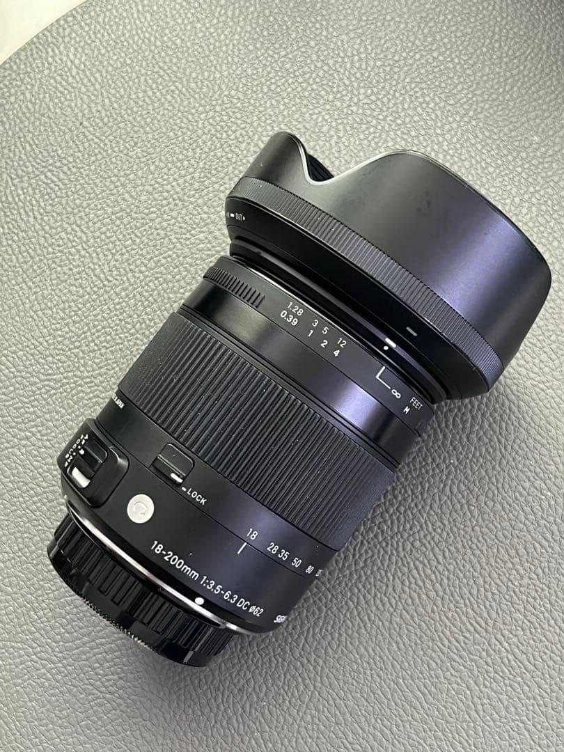 シグマ❗️18-200mm f/3.5-6.3 DC.AF他点検整備済み‼️