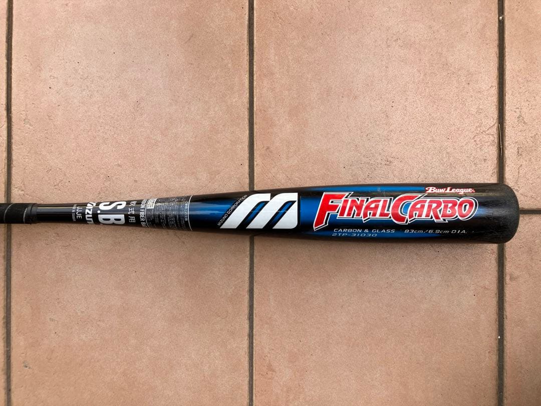 ミズノ軟式一般用バット 83cm/600g MIZUNO FINAL CARBO - メルカリ