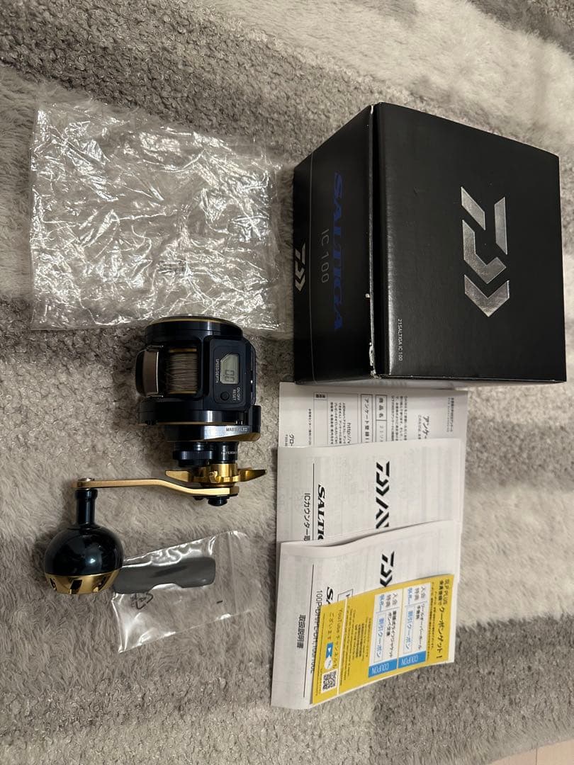 21ソルティガIC 100 ダイワ ベイトリール 21 ソルティガIC 100 2021年モデル (右巻): 釣具