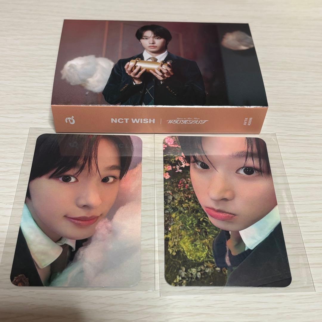 nct wish wishlist リク トレカ - メルカリ