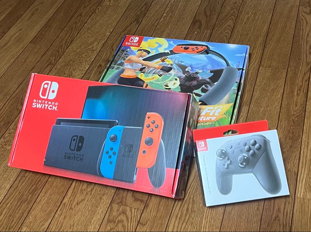 Nintendo Switch 本体　リングフィット　プロコンセット Amazon.co.jp: 【整備済み品】 Nintendo Switch リングフィット
