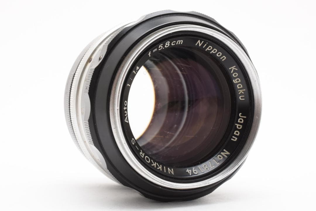 #333★動作品★ Nikkor-s AUTO 1:1.4 5.8cm