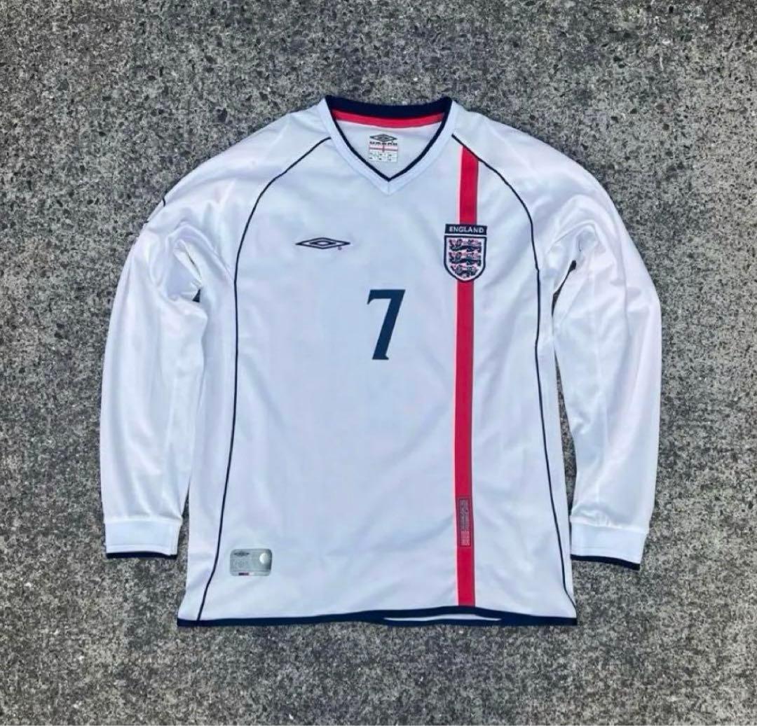 ベッカム 02日韓W杯 ユニフォーム 柴田ひかり イングランド代表 - メルカリ