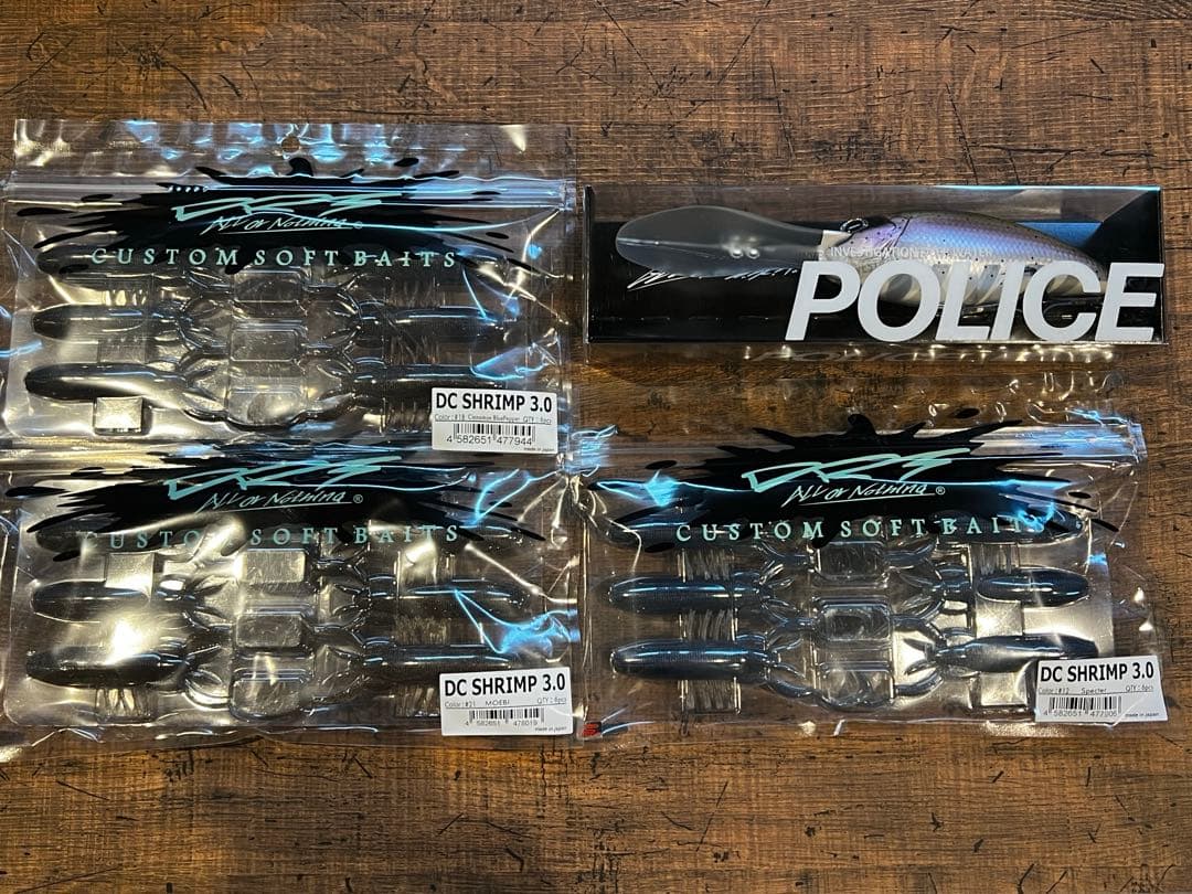 DRT ポリス　MAGICTROUT DCシュリンプ DRT DCシュリンプ 3.0inch : バックラッシュYahoo!店 - 通販 - Yahoo