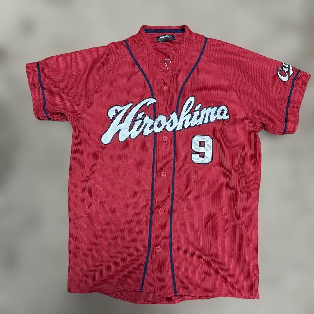 広島カープ 秋山翔吾選手ビジターユニフォーム Lサイズ - メルカリ