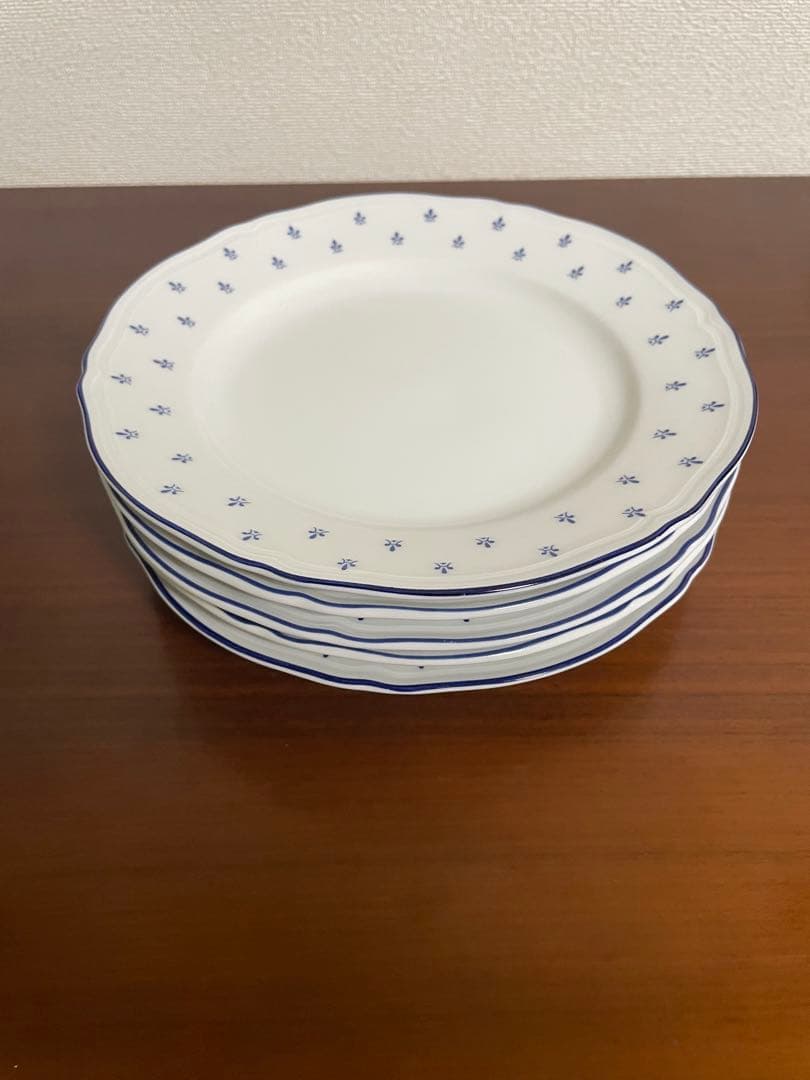 廃盤】ジノリ ロイヤルブルー 19cm 5枚 - メルカリ