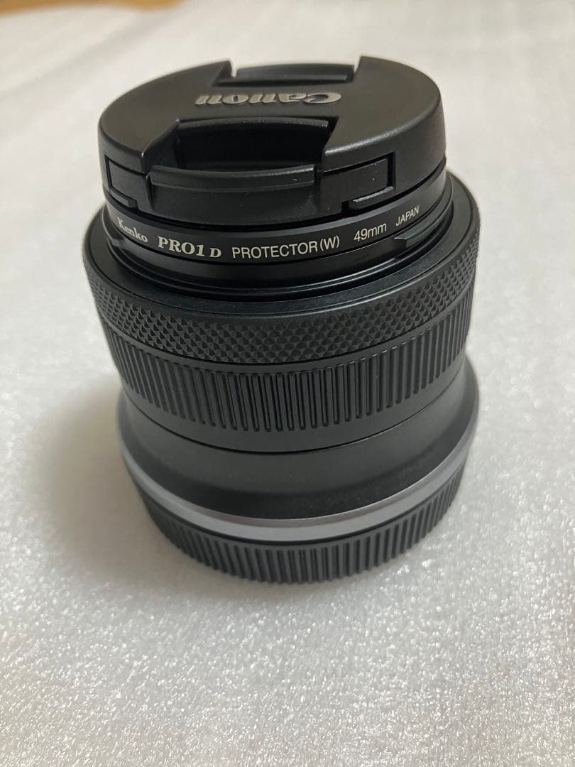 canon RF-S18-45mm F4.5-6.3 IS STM フィルタ付き