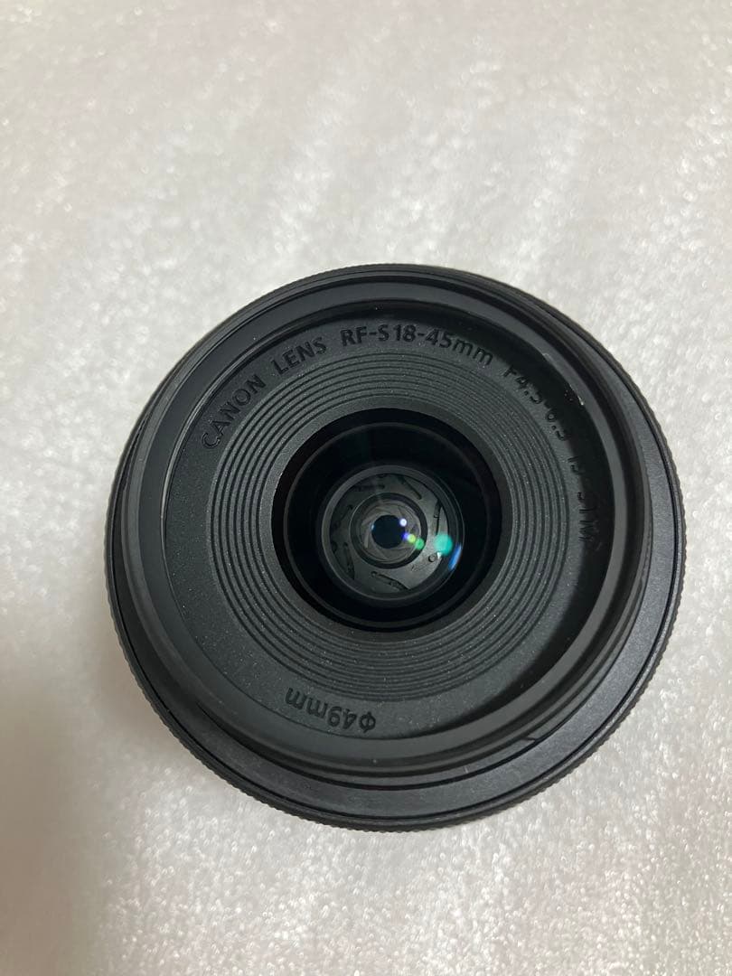 canon RF-S18-45mm F4.5-6.3 IS STM フィルタ付き