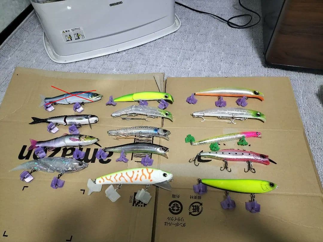 引退品最終値下げ、バラ売り不可】有名ビッグベイトルアー - メルカリ