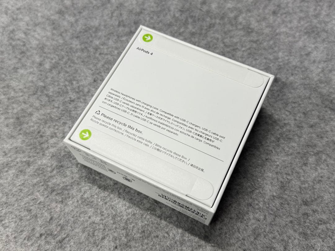 新品未開封】Apple AirPods 4（ANC無） - メルカリ