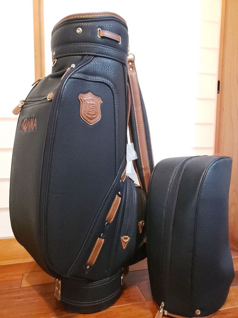 ホンマゴルフHONMA】日本製高級ヘリテイジ ゴジラシボ素材キャディ