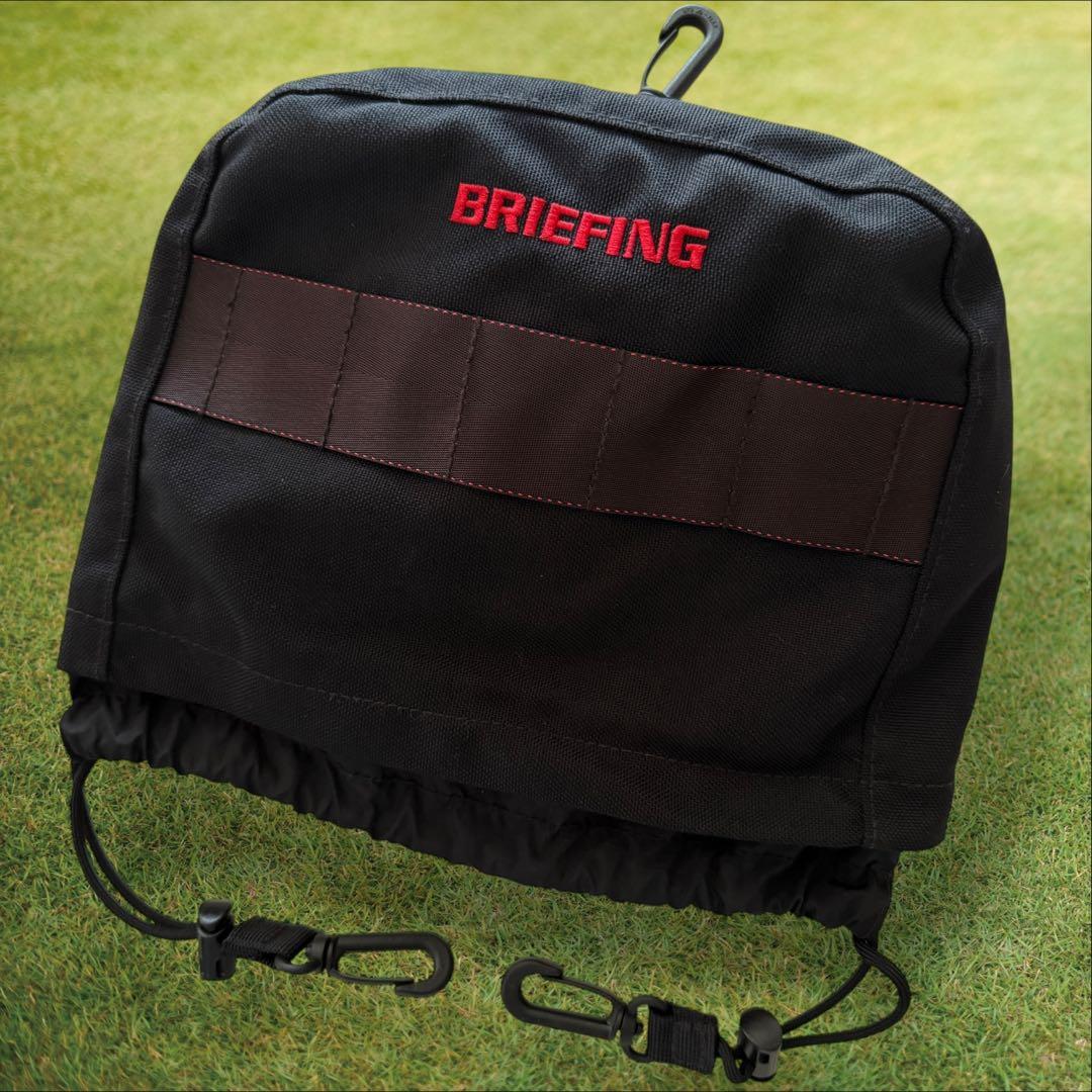 ブリーフィング　アイアンカバー　黒　ブラック　キャディバッグ　ゴルフ BRIEFING GOLF（ブリーフィングゴルフ） 最大42% 3/8限定