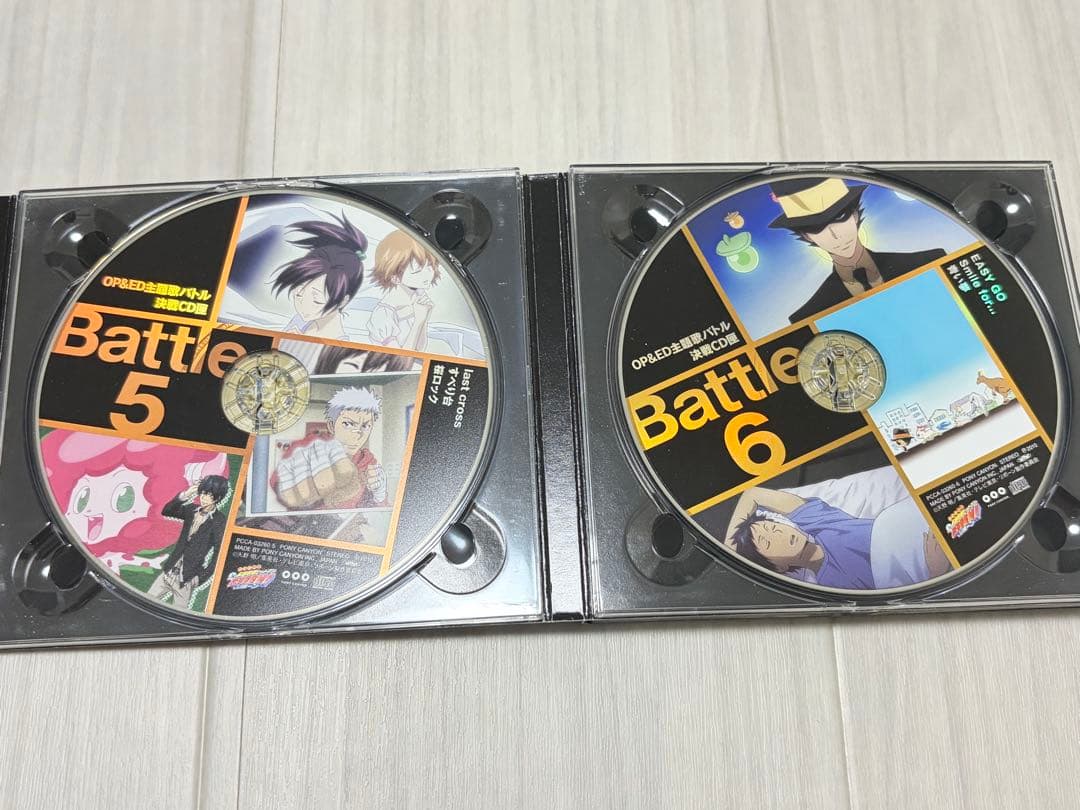 家庭教師ヒットマンREBORN!OP&ED主題歌バトル・決戦CD匣 - メルカリ