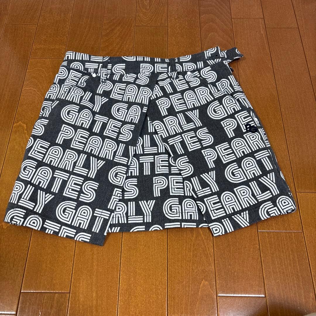 PEARLY GATES ロゴプリントスカート - メルカリ