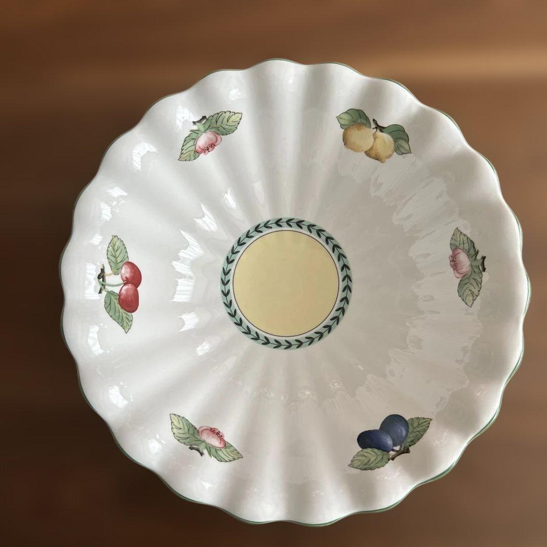 極美品】ビレロイ＆ボッホ フレンチガーデン コンポート フルーツ