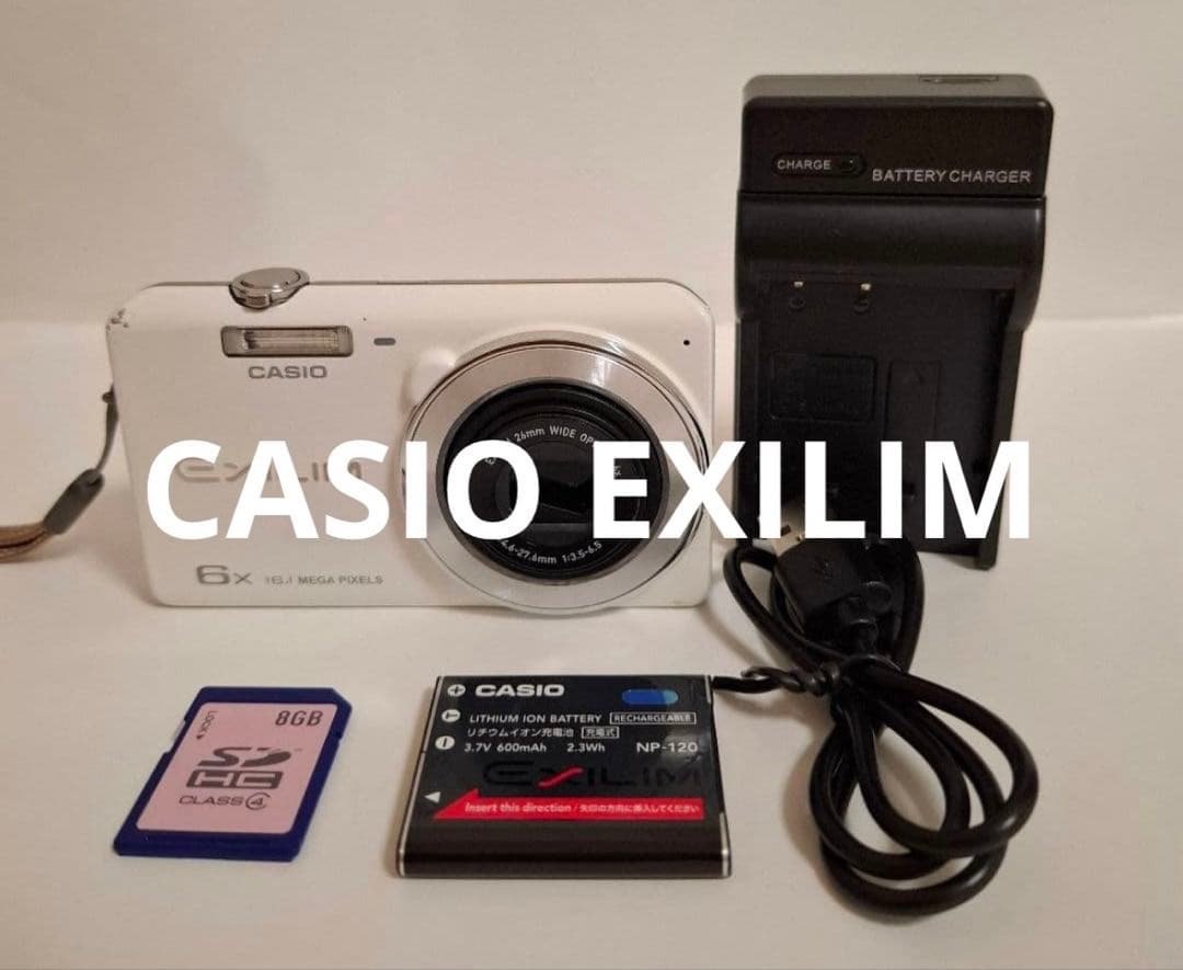 CASIO カシオ EXILIM EX-ZS26 デジタルカメラ コンデジ - メルカリ
