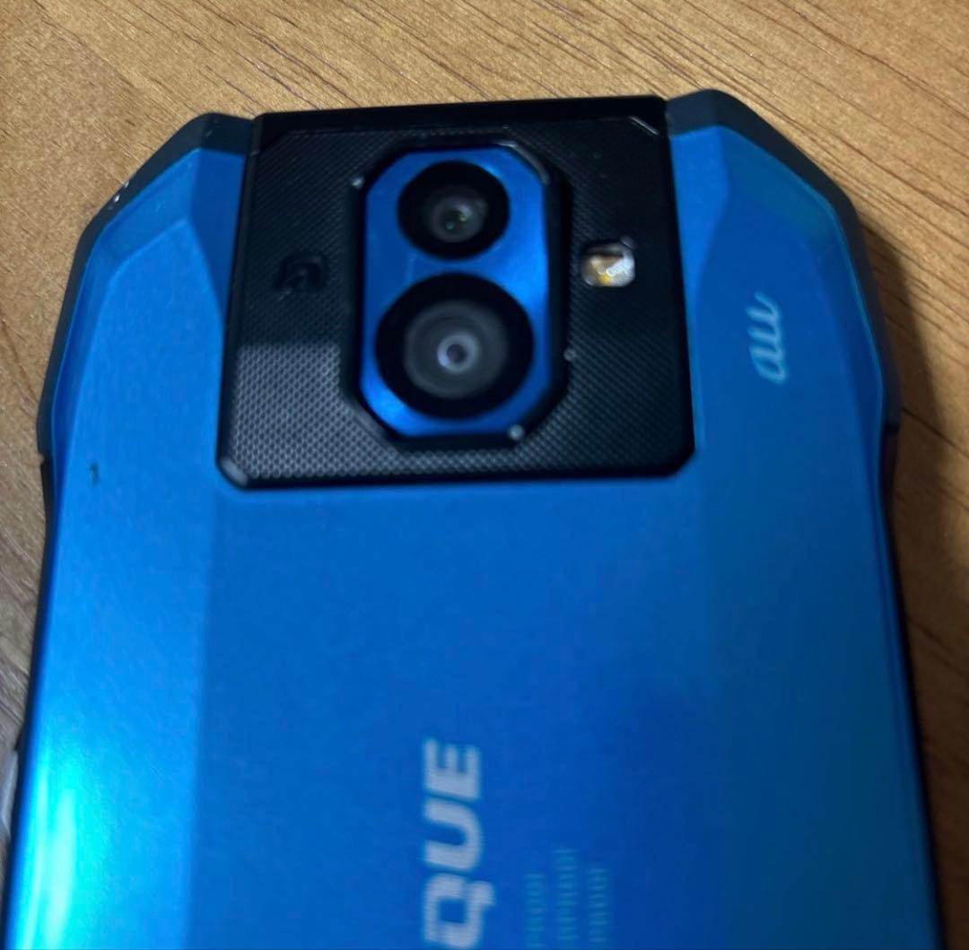 新品/限定品 ジャンク品 au TORQUE G04 ブルー 京セラ KYV46 ブルー