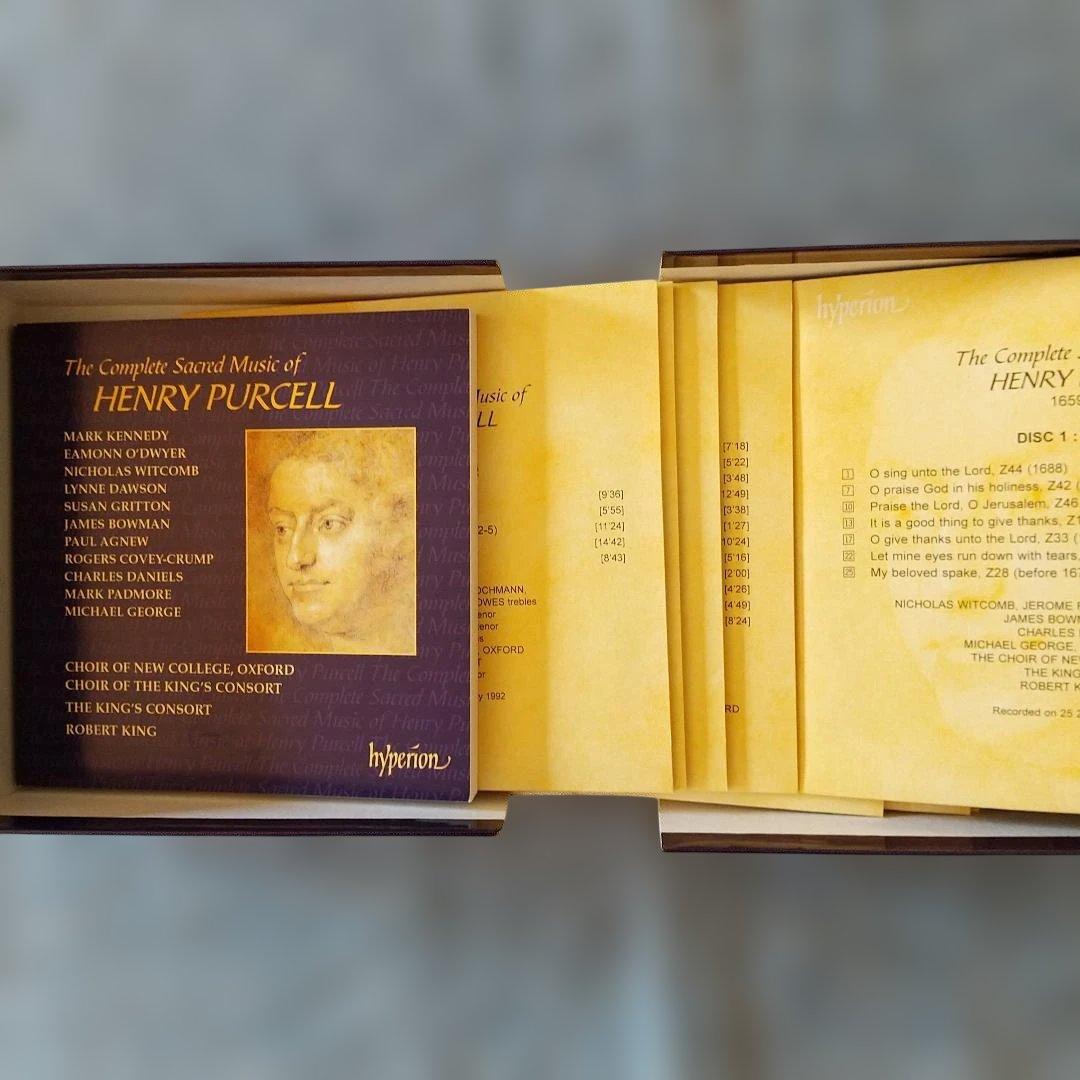 美品】 パーセル 宗教作品全集 キングズ・コンソート CD11枚 - メルカリ