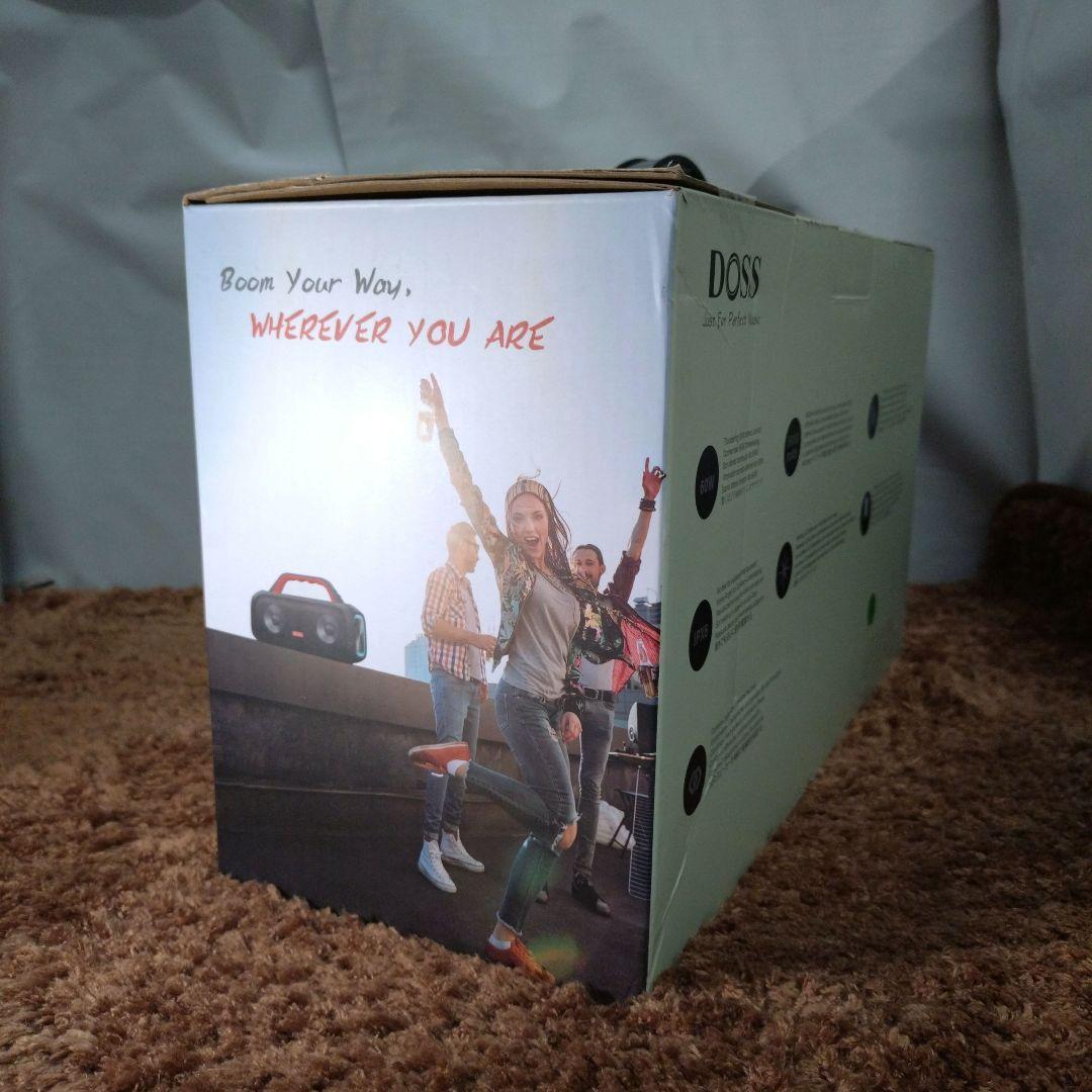 DOSS Extreme Boom S Bluetoothスピーカーグリーン - メルカリ