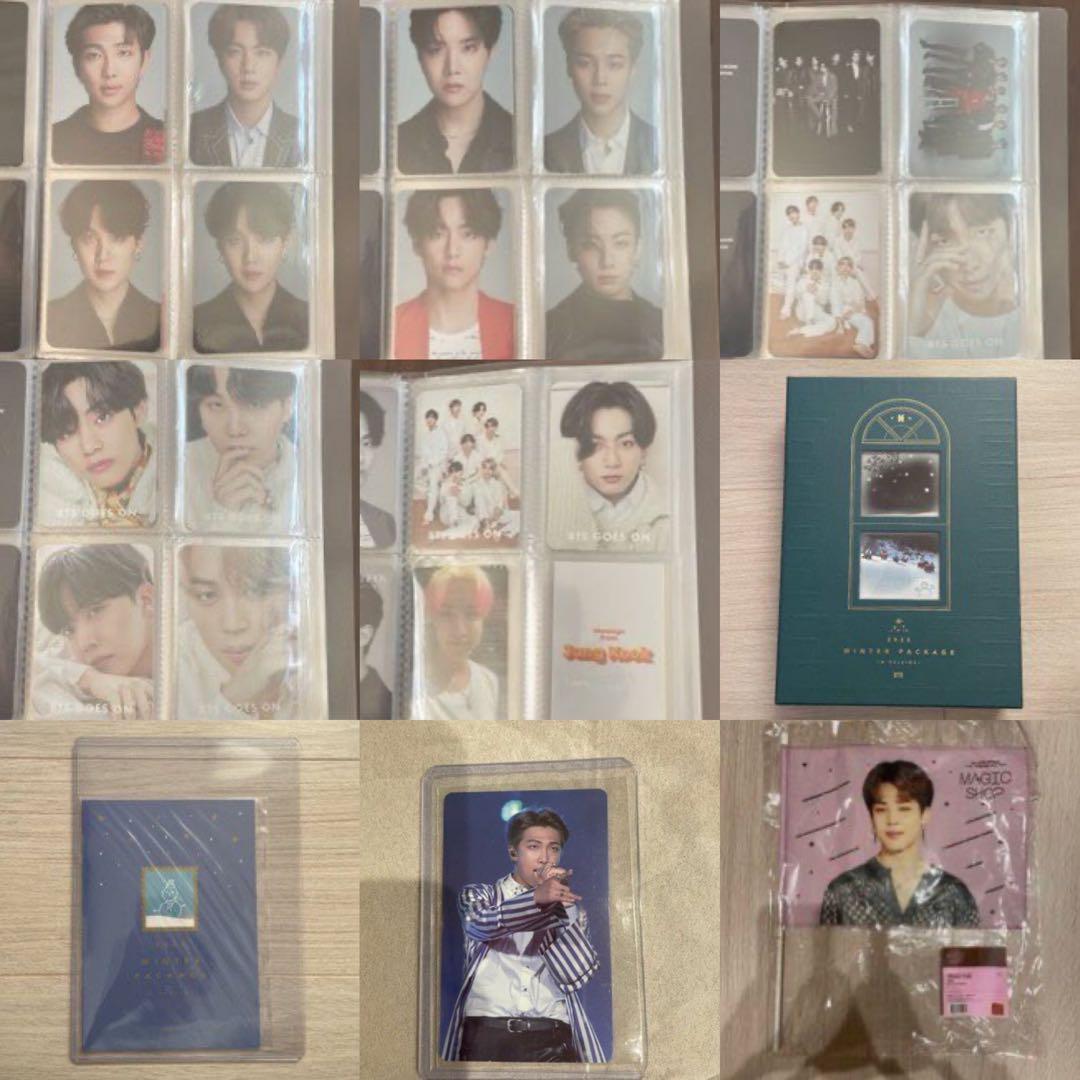 BTS グッズ トレカ フラッグ BTSグッズ フォト カード 7枚 セット トレカ 防弾少年団 バンタン 写真