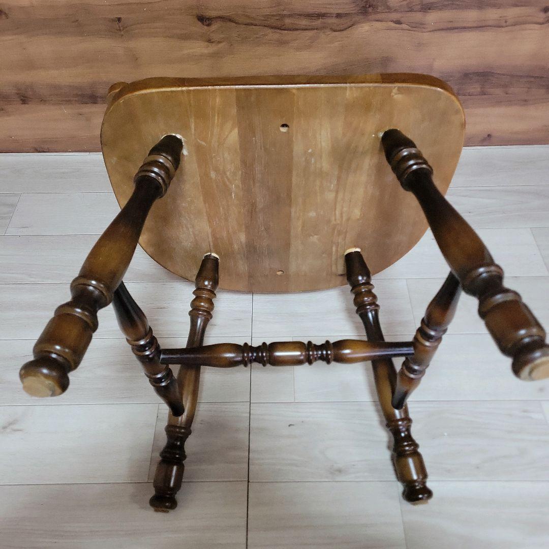 飛騨産業 キツツキマーク 昭和レトロ アームチェア 木製 - メルカリ