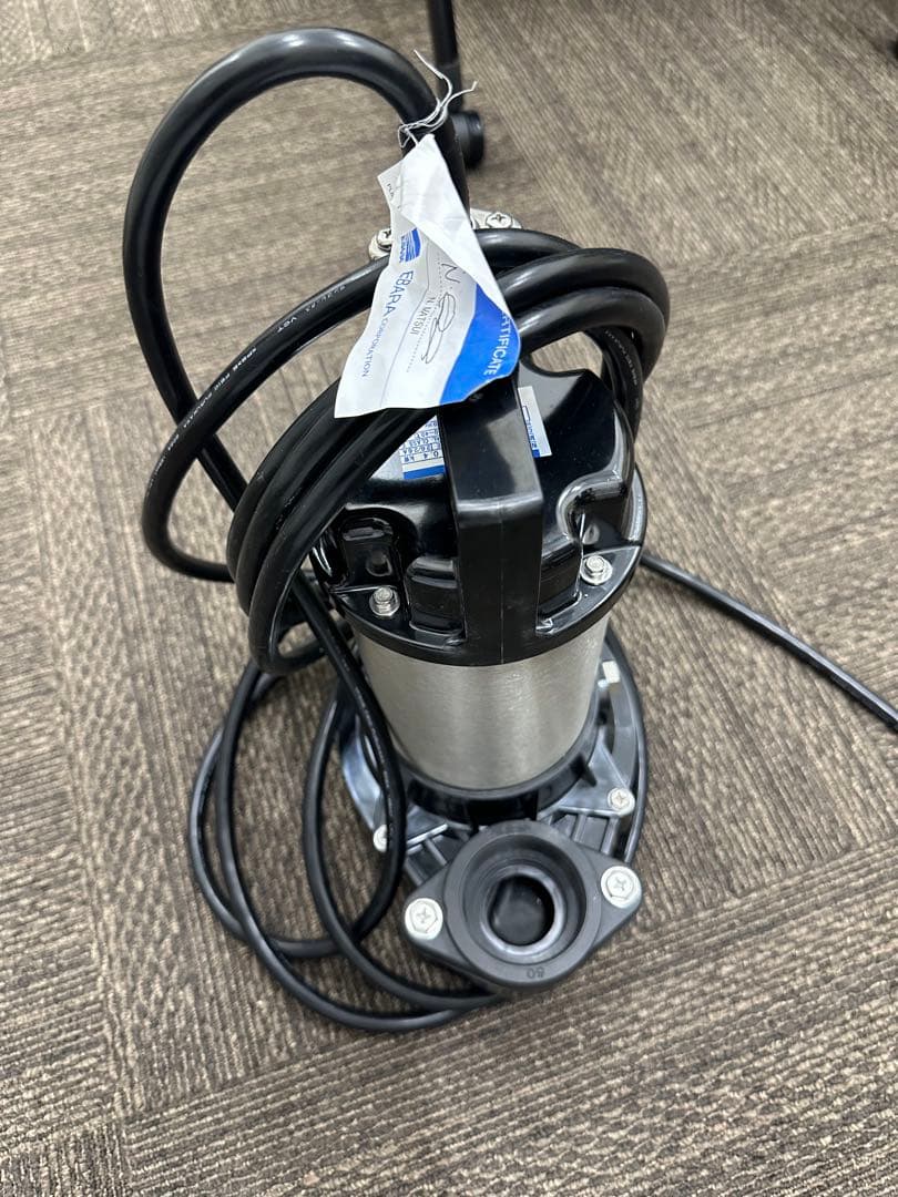 EBARA ポンプ50DWS6 4B 3相60Hz 荏原製作所（EBARA） 50DWS6.4B (非自動形 60Hz 三相・200/220V) 樹脂