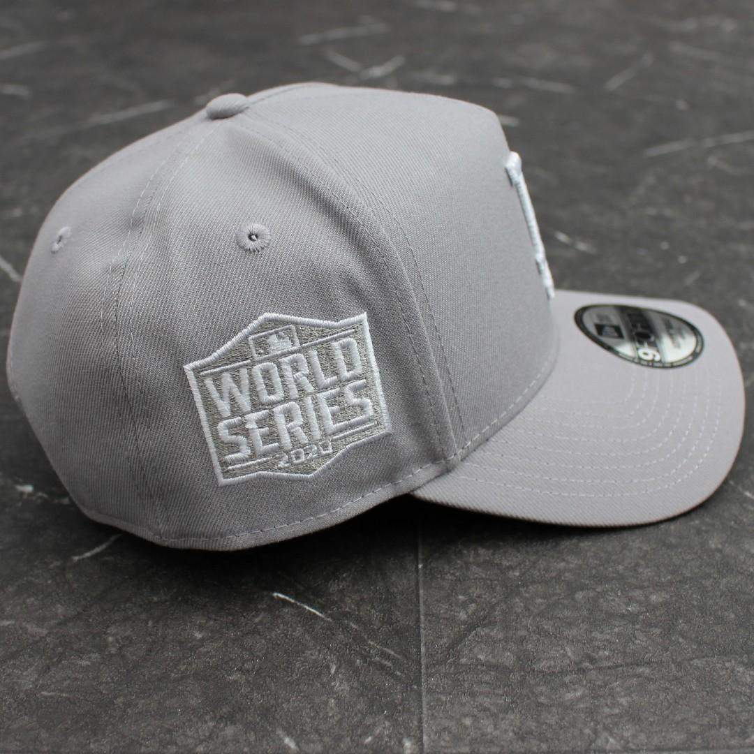 海外モデル NEW ERA LA CAP ドジャース キャップ グレー - メルカリ