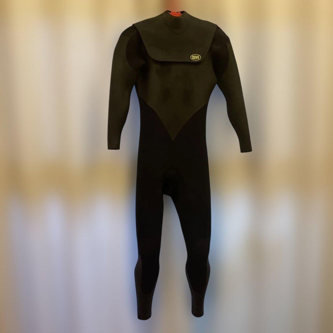 DOVE フルスーツ ブラック レギュラー・チェストジップ・フルスーツ | 国産高級ウェットスーツのDOVE