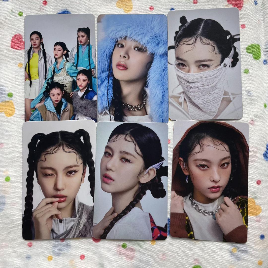 NewJeans NJZ 2025 トレカ 6枚 香港 complexcon - メルカリ