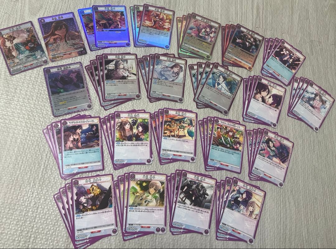 ユニアリ 紫アンティーカ デッキパーツ ユニオンアリーナ シャニマス