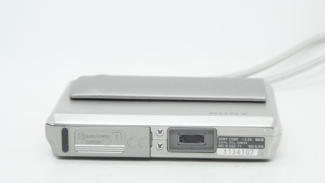A3213】 SONY Cyber-shot DSC-T1 シルバー ソニー - メルカリ
