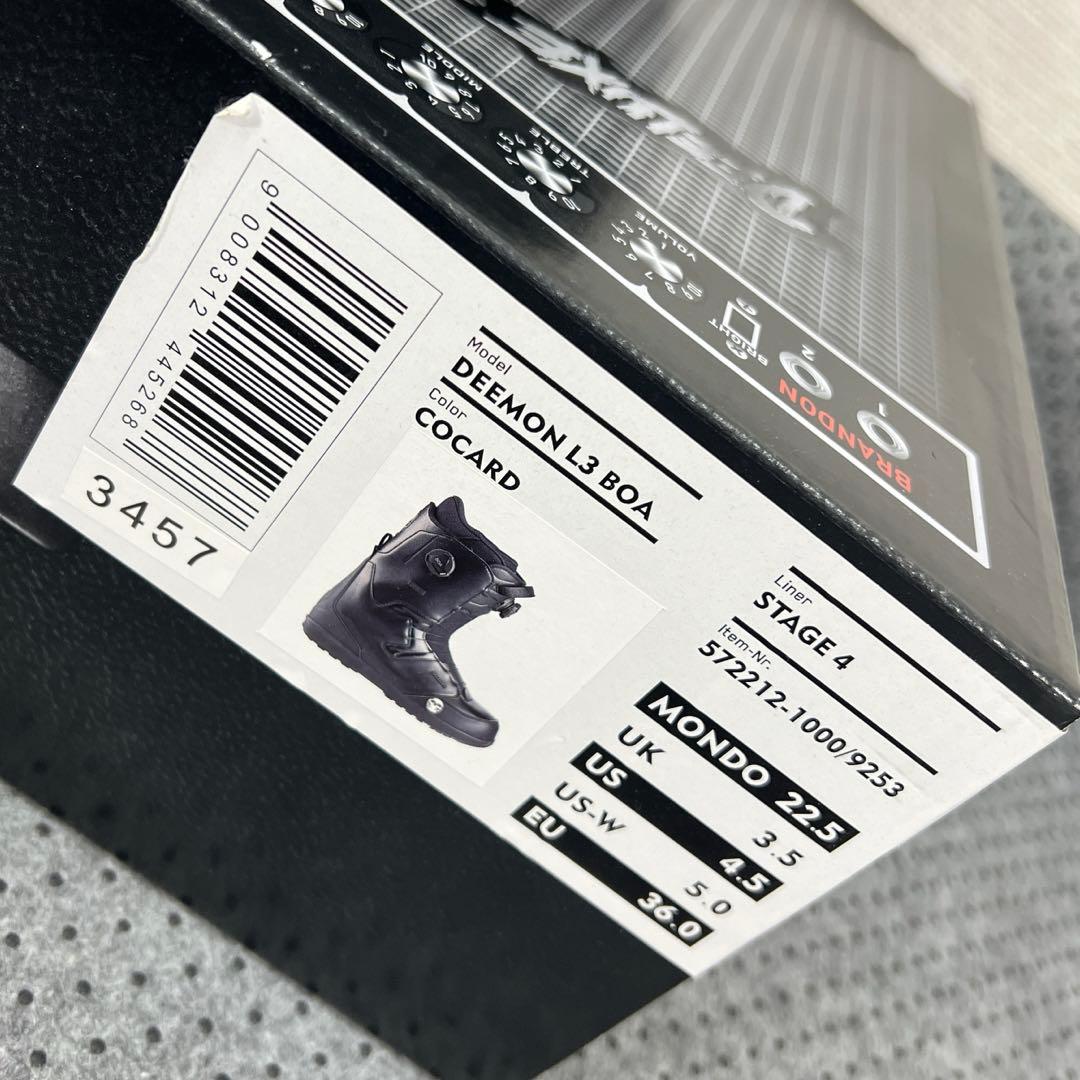 １回使用 22.5cm DEELUXE DEEMON L3 BOA