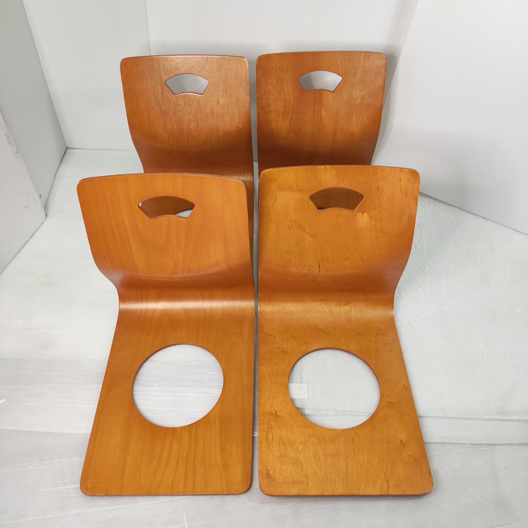 木製座椅子 7脚セット 和室 旅館 こたつ 光座椅子の通販はau PAY