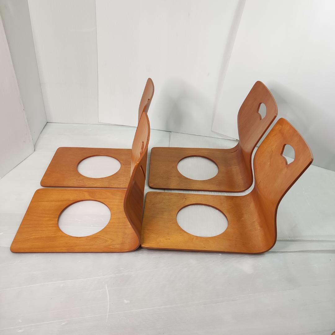 木製座椅子 7脚セット 和室 旅館 こたつ 光座椅子の通販はau PAY